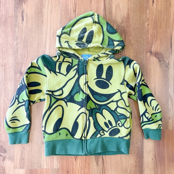 Tokyo Disney Resort All-Over Print Zip Hoodie Japan | Size 130 - Picture 1 of 7